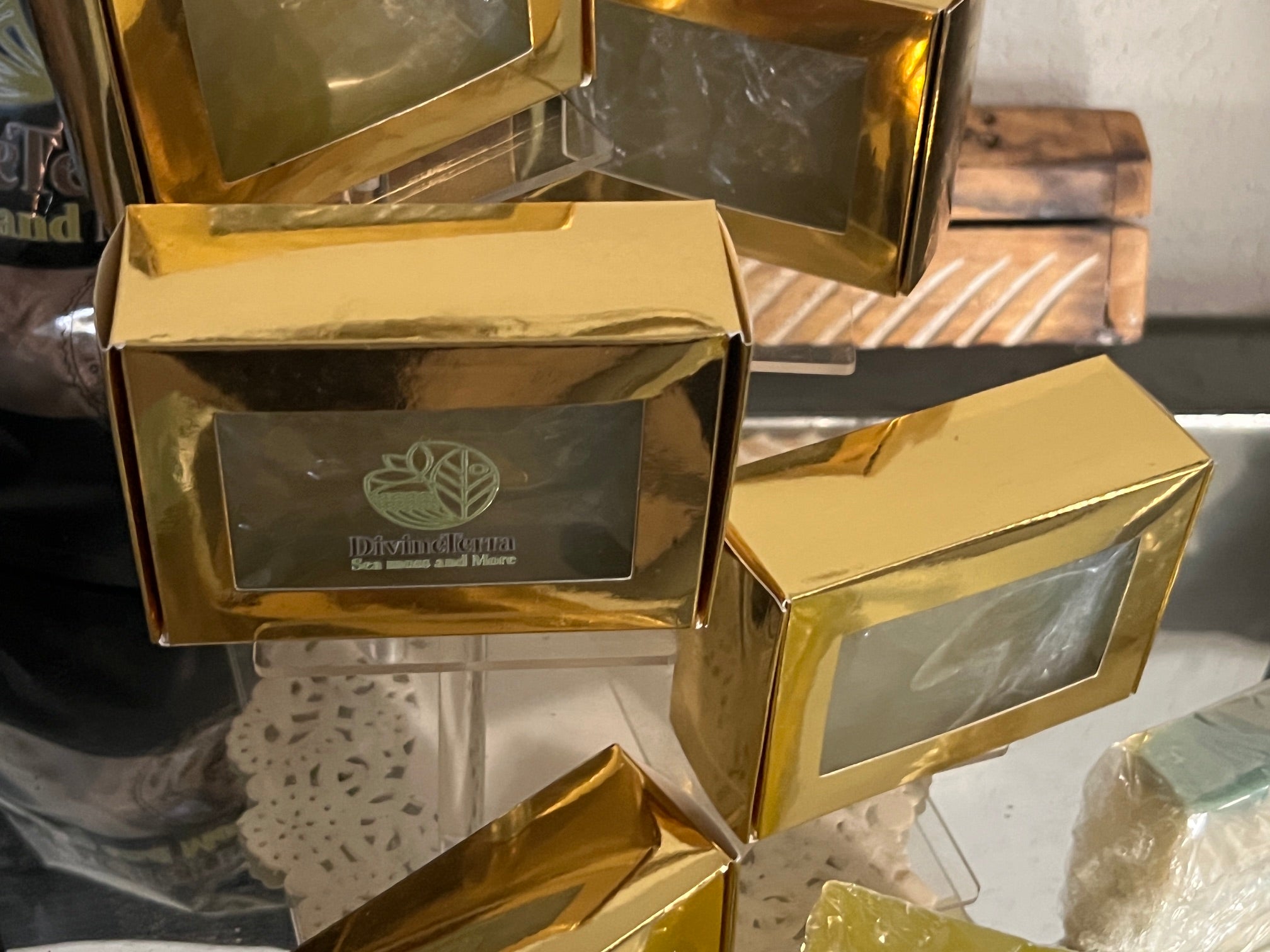 Divine Terra Sea Moss Infused Soap Bar