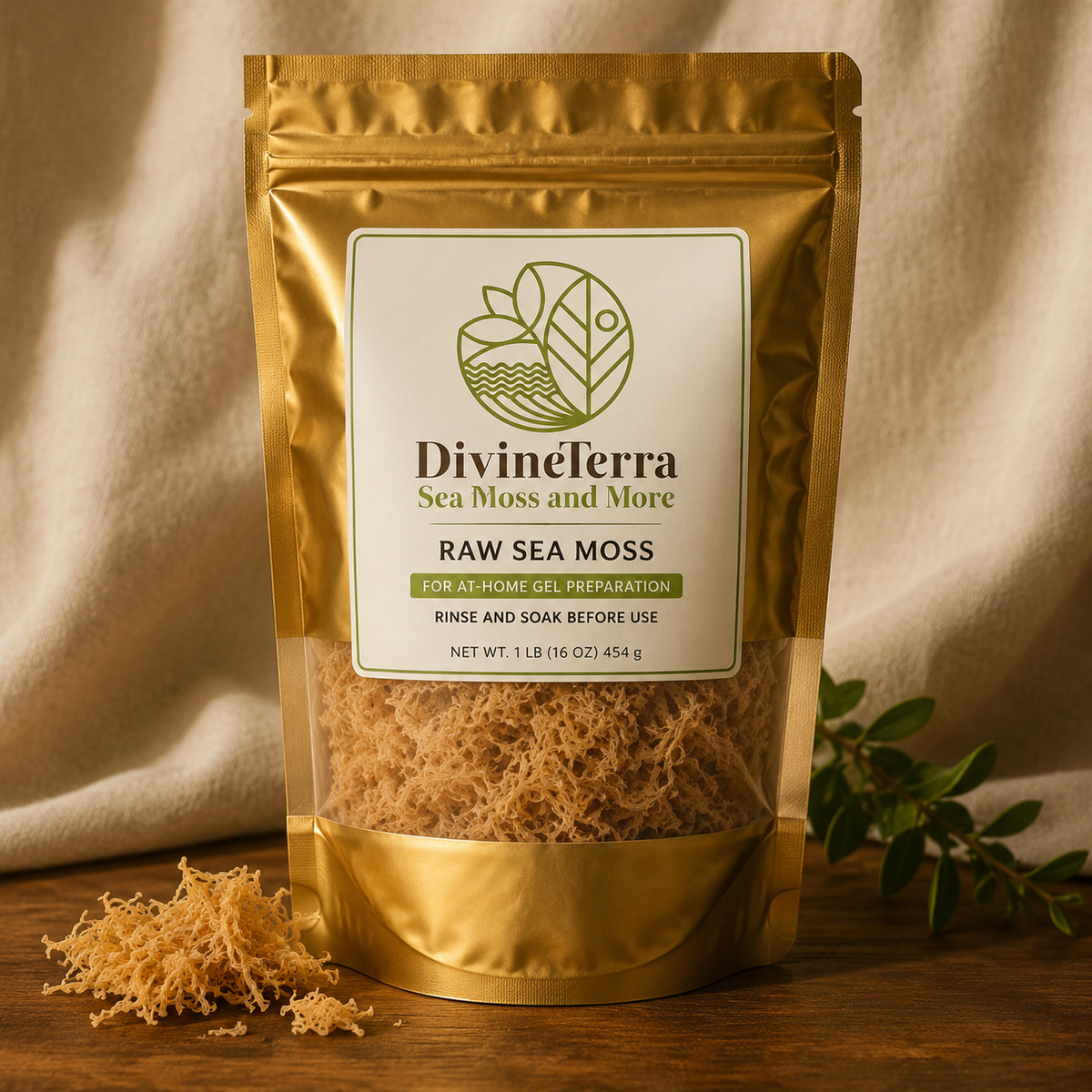 Divine Terra Raw Sea Moss